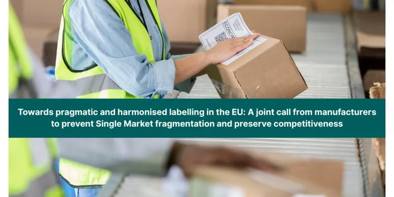 EDANA and 14 European Associations Call for Harmonised, Practical EU Packaging Labelling
